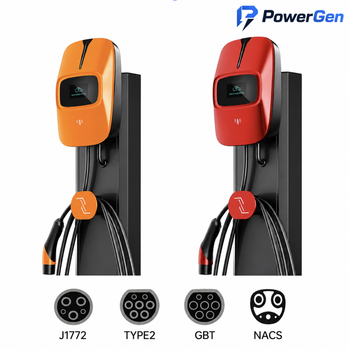 PAEC - AC EV Charger product image 2 - EV charging equipment for commercial charging infrastructure