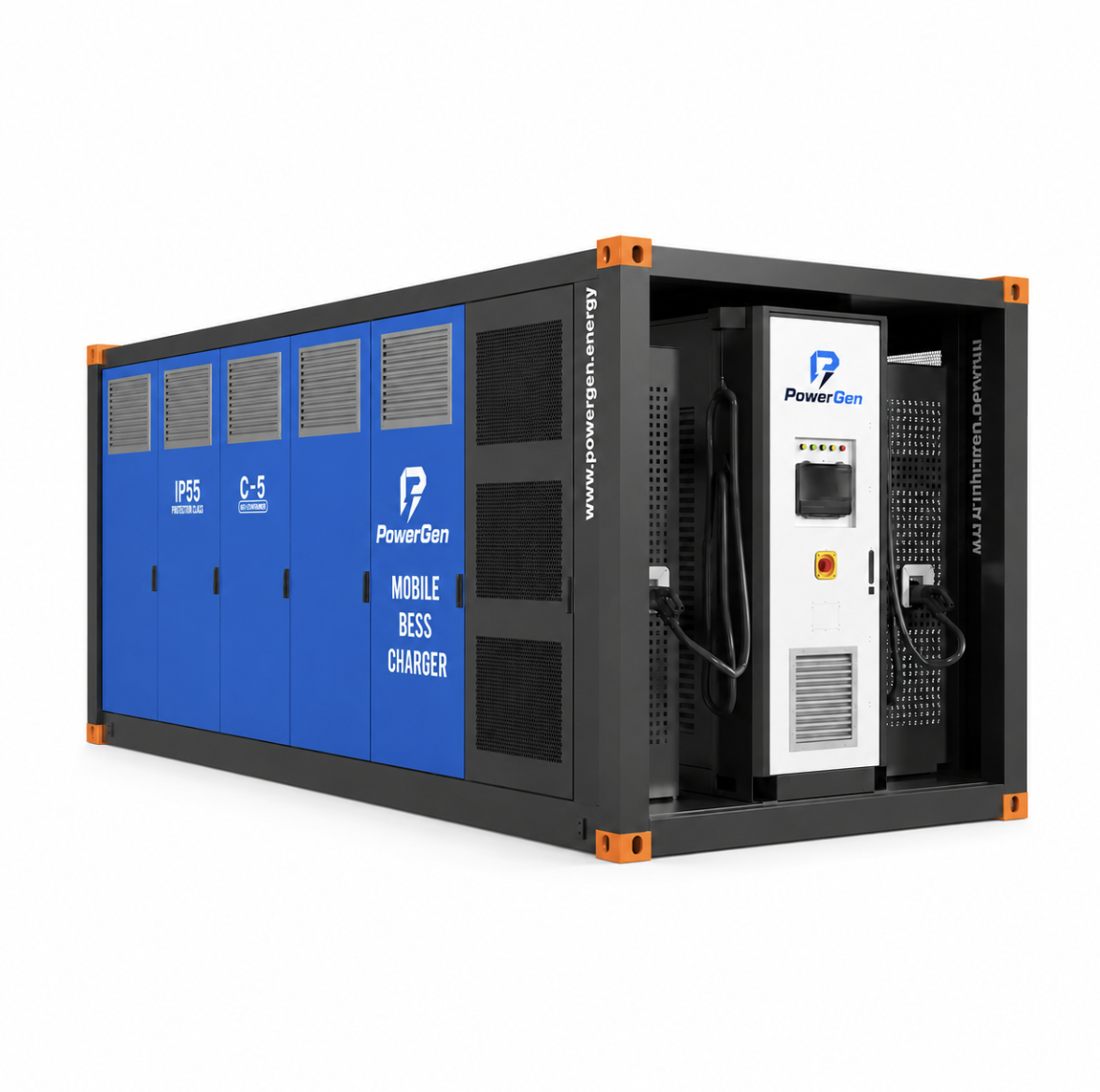 PMC - 500kW -1000kWh Mobile BESS Charger