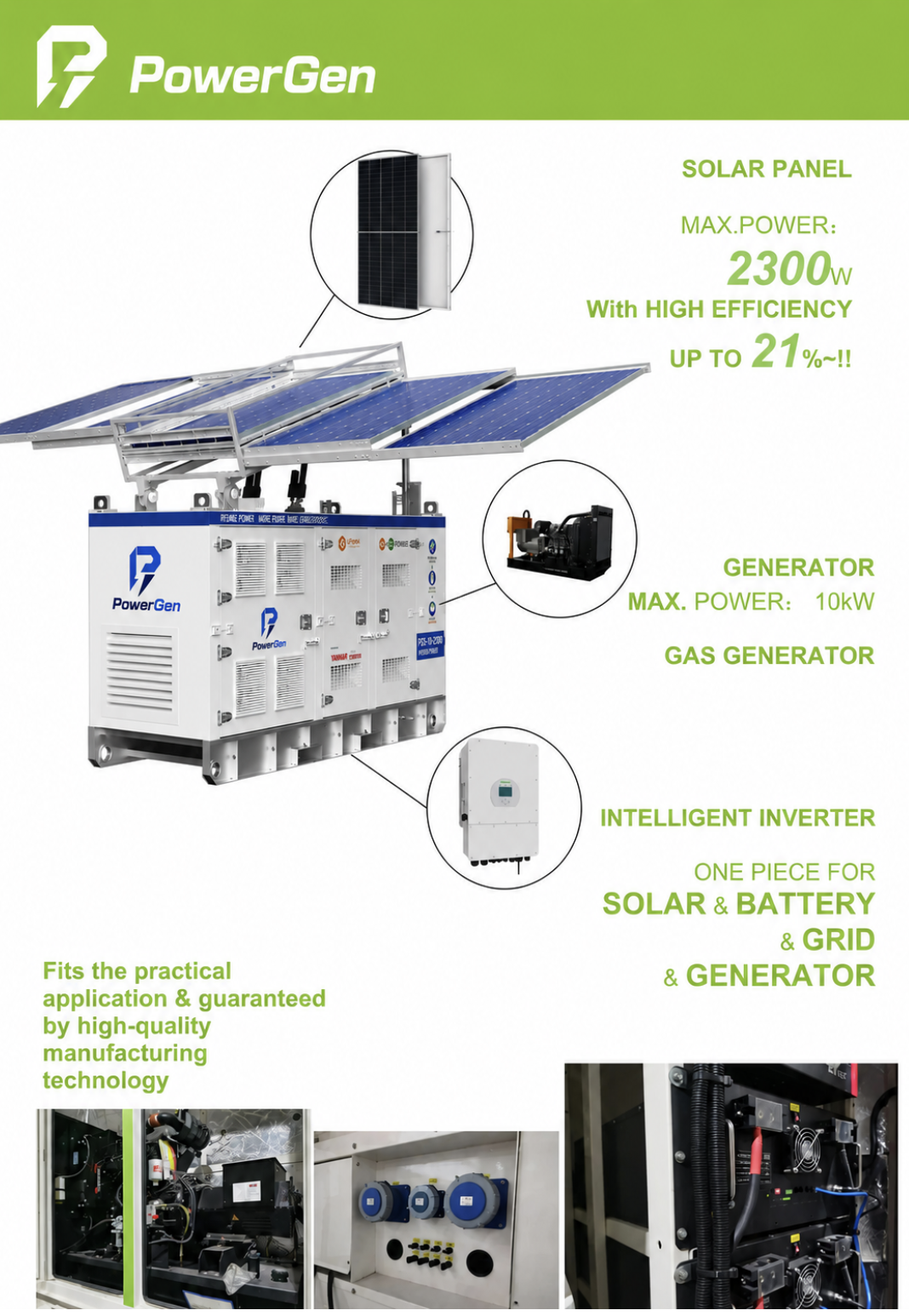 PHSC Hybrid Power 10-60kw typical application image 11 - hybrid power system with solar, battery storage and generator backup