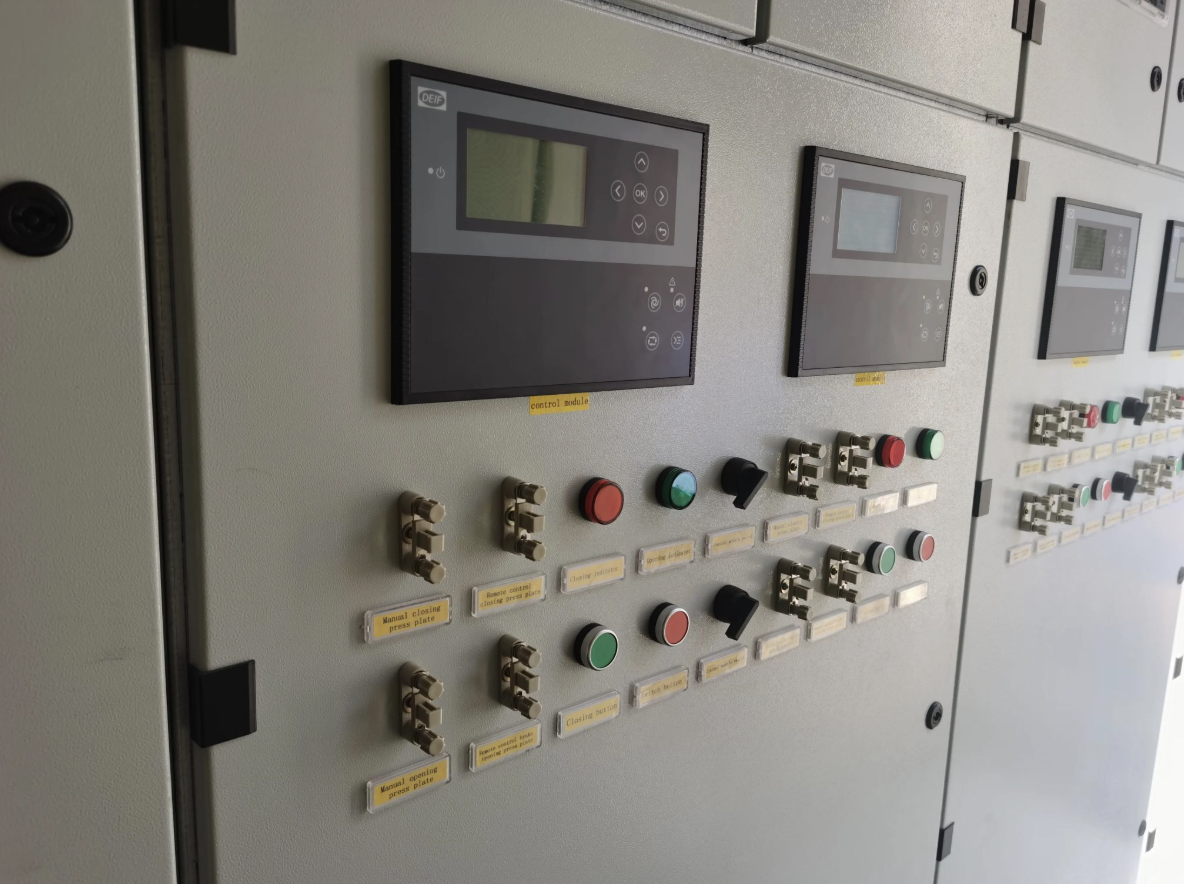 PMG 1-50MW Microgrid Hybrid Power Plant scene diagram image 2 - microgrid system with solar PV, battery storage, generator backup and EMS control