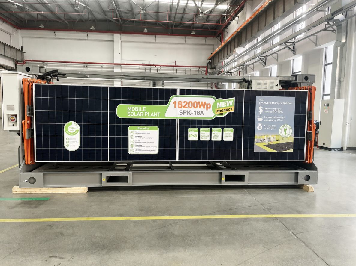 SGP - Mobile Solar Array product photos image 6 - solar PV energy system for renewable power generation and hybrid energy projects
