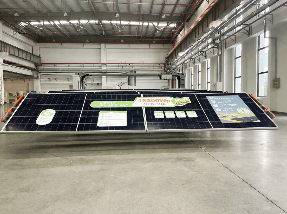 SGP - Mobile Solar Array product photos image 8 - solar PV energy system for renewable power generation and hybrid energy projects