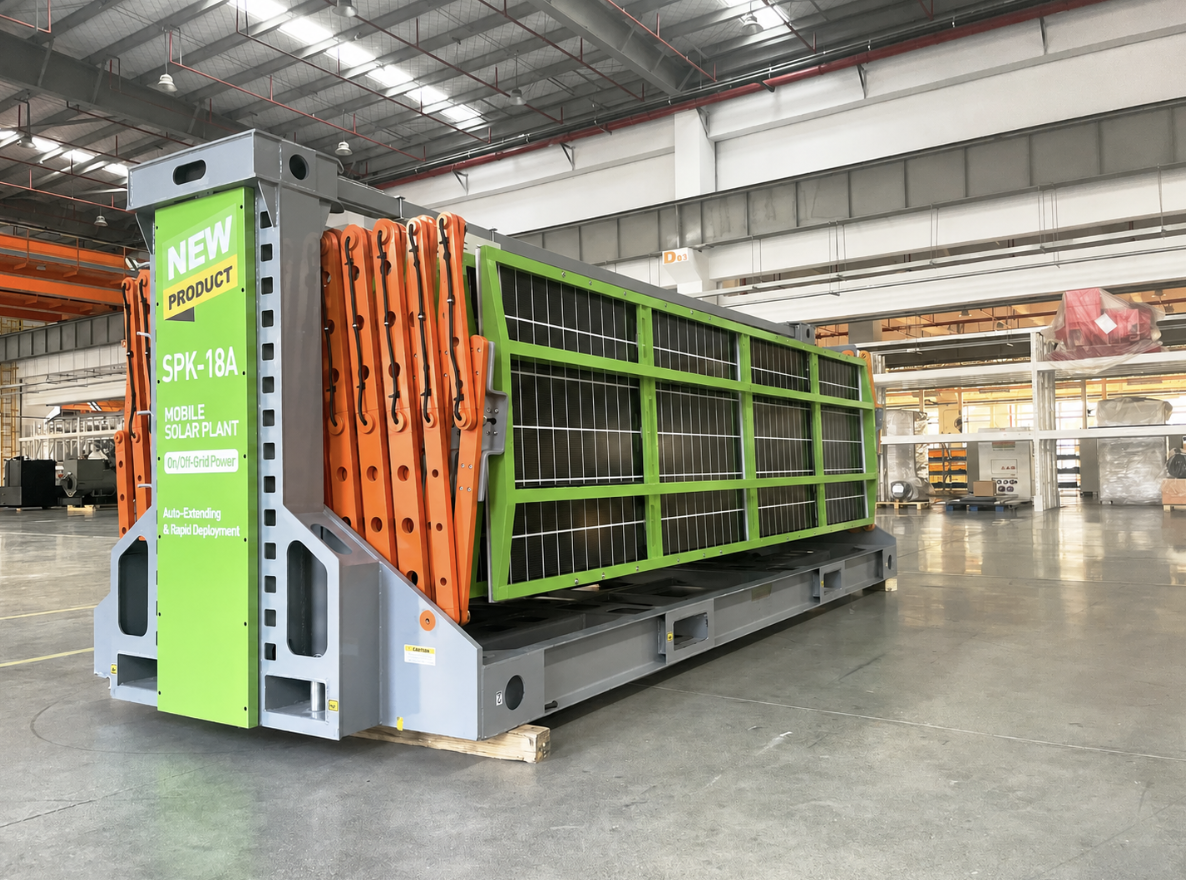 SGP - Mobile Solar Array product photos image 4 - solar PV energy system for renewable power generation and hybrid energy projects