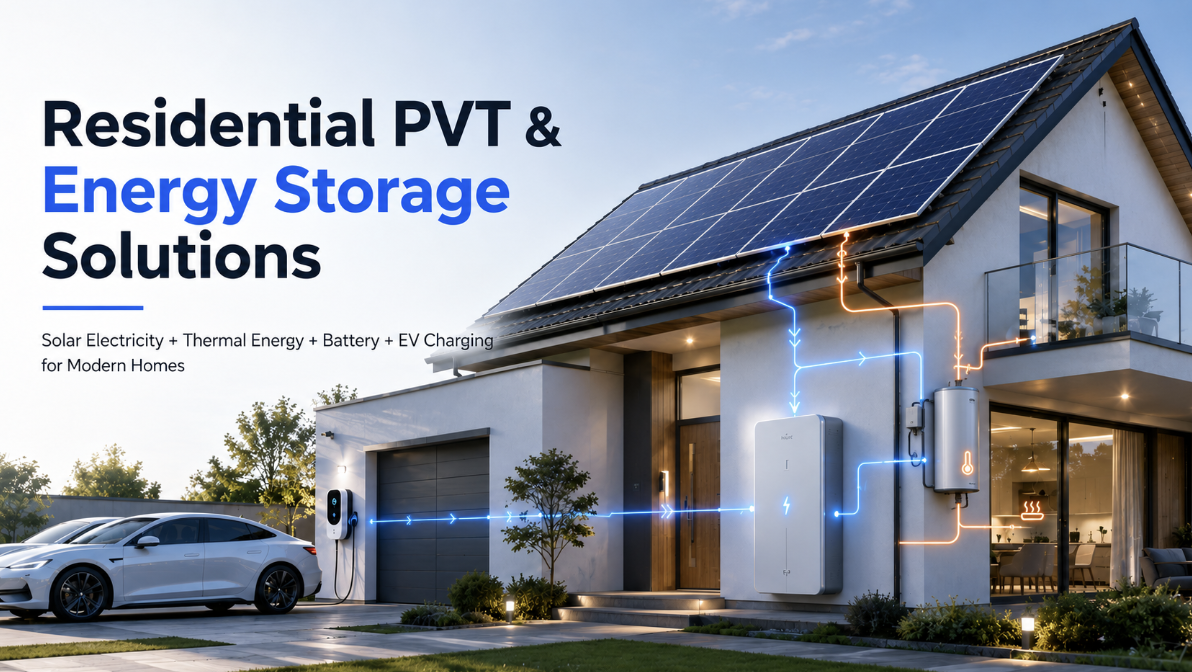 Residential Solar PVT and Energy Storage Solutions