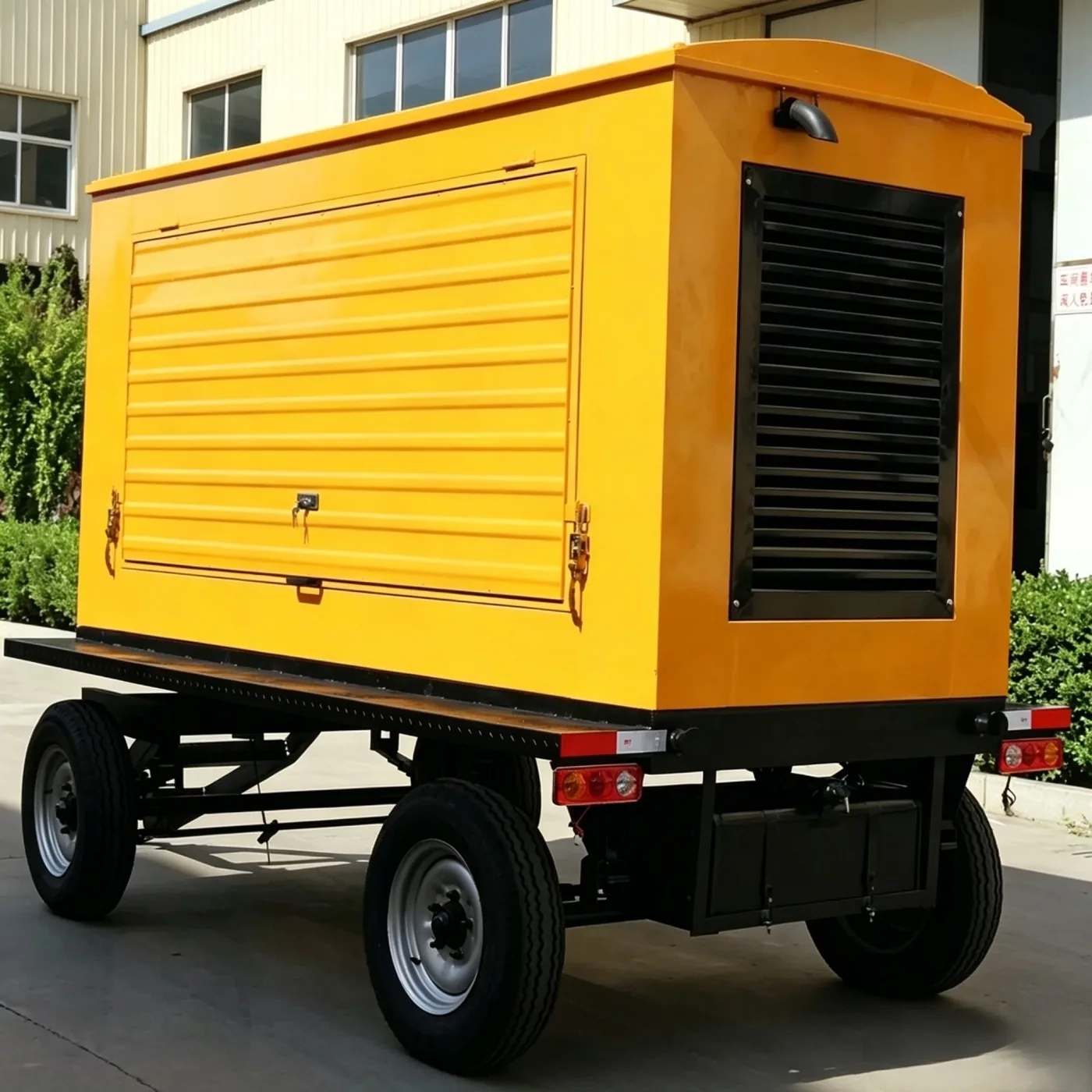250KW Mobile Trailer Generator Set product thumbnail 2