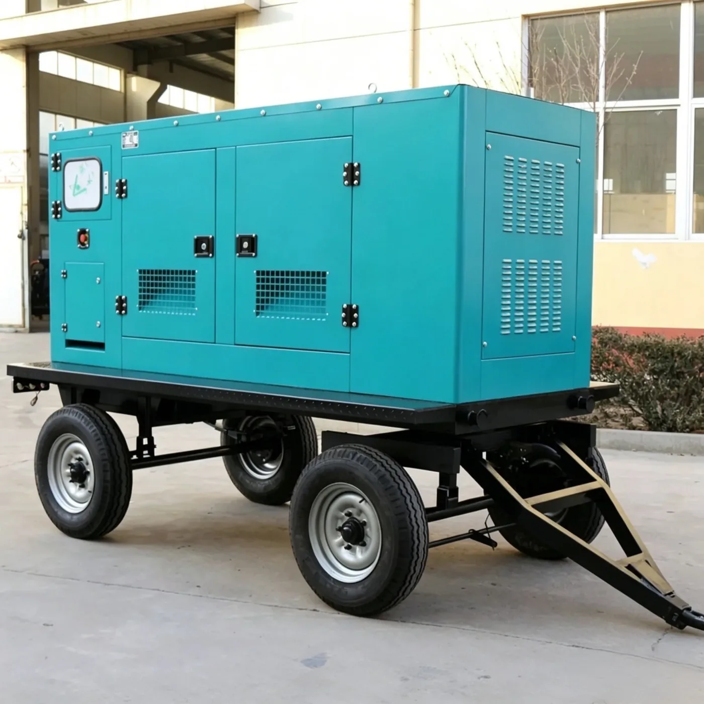 150KW Mobile Trailer Generator Set product thumbnail 2