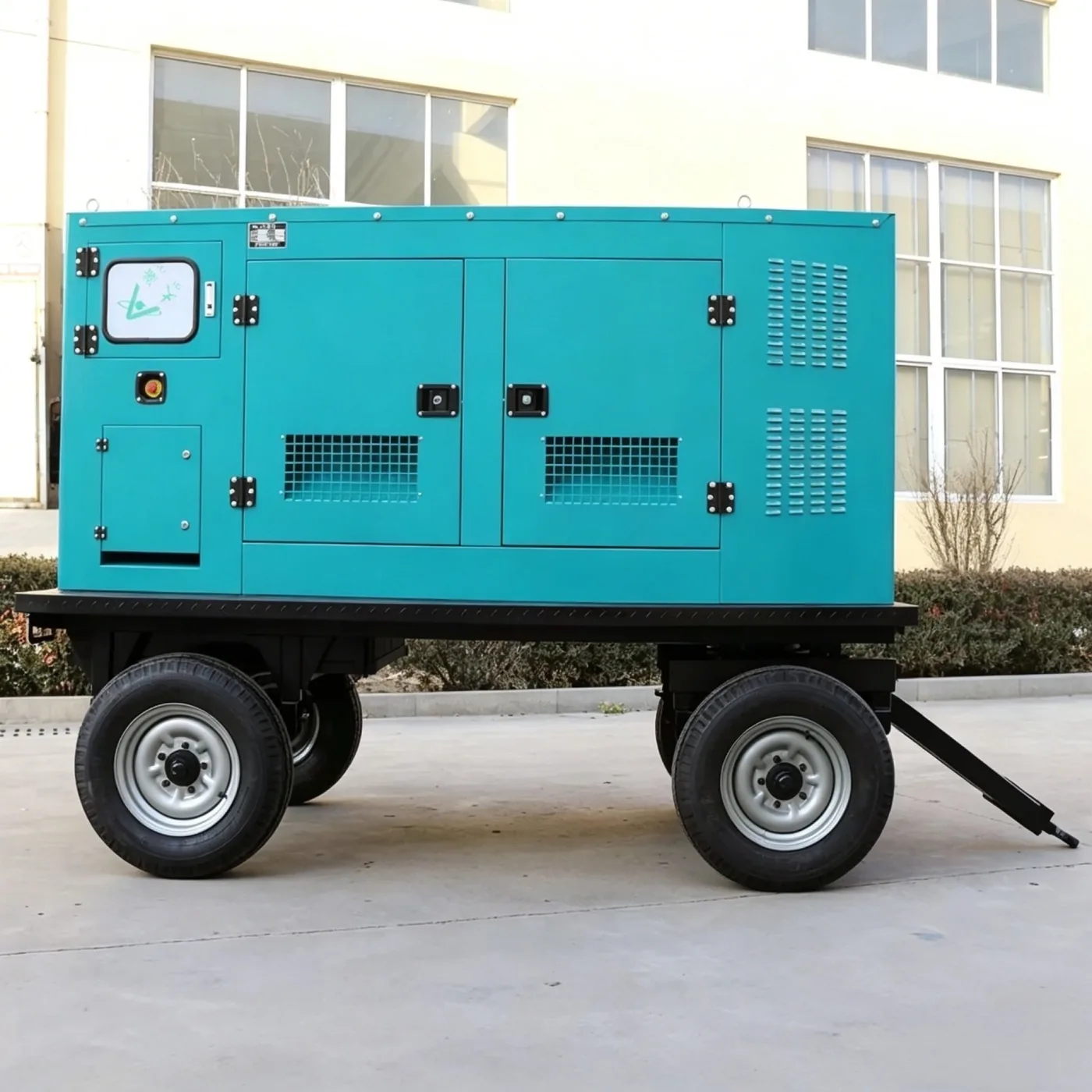 150KW Mobile Trailer Generator Set main product image - mobile trailer generator set for temporary site and emergency power supply